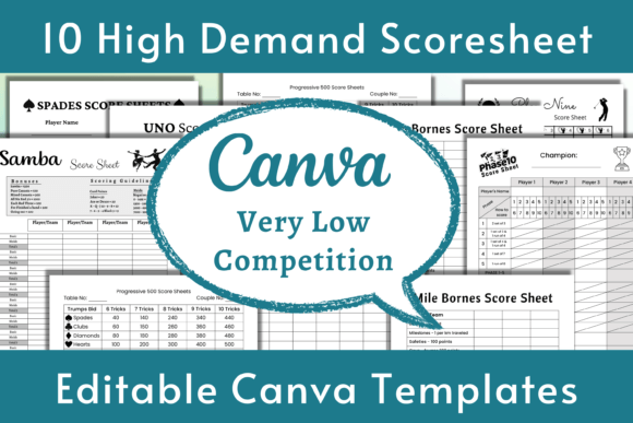 10 High Demand Scoresheet Templates for Your Canva Toolkit