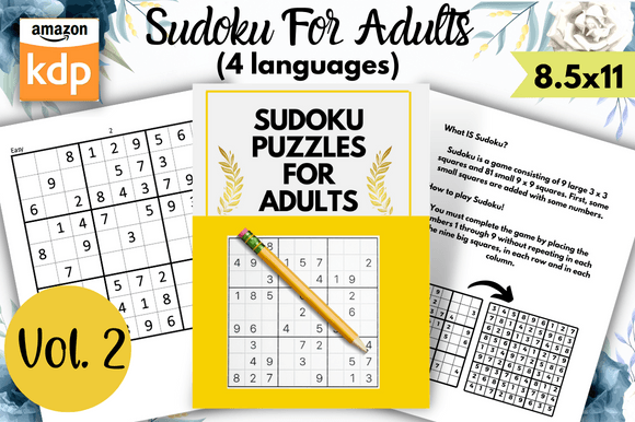 A Comprehensive Collection of Sudoku Puzzles for Adults