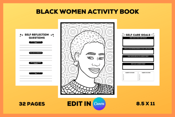 Black Women Activity Coloring Pages: A Creative and Empowering KDP Business Opportunity
