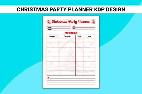 Christmas Party Planner KDP Design: A Strategic Tool for Event Management and Creative Business