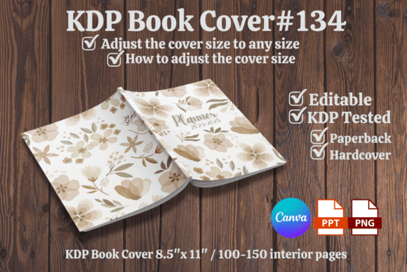 How the Planner Book Cover Canva Template Serves Independent Publishers