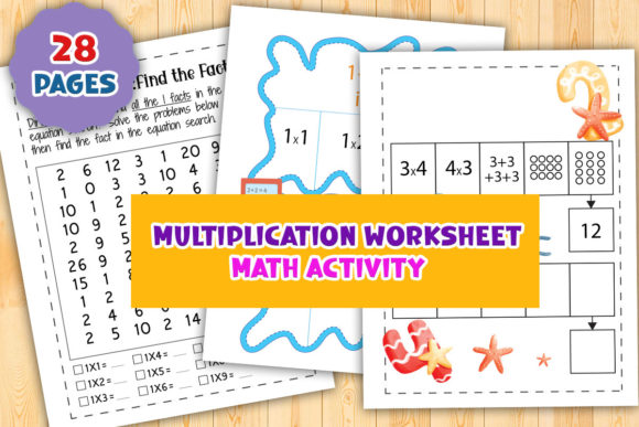 Meet My Multiplication Worksheet Math Activity