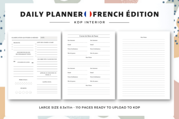 The Daily Planner French Edition Interior: A Tool for Modern Francophone Productivity