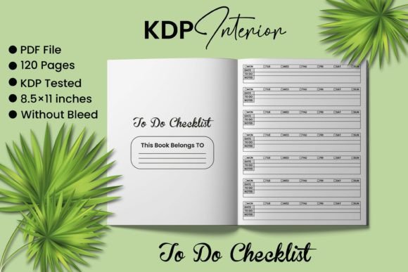 The Functional Appeal of a To Do Checklist Log Book