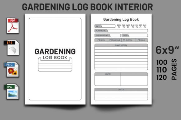 The Gardening Log Book KDP Interior: A Tool for Efficient Publishing