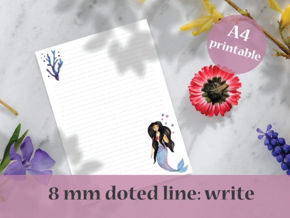 The Practical Magic of Mermaid Cute Letter Writing Paper A4