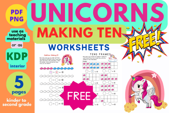 The Practical Power of Free Unicorn Making Ten Worksheets KDP for Educators and Creators