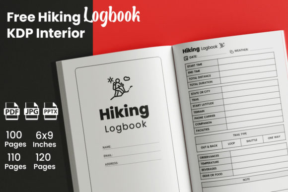 The Practical Value of the Free Hiking Logbook KDP Interior