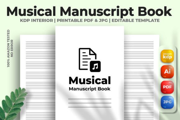 The Ultimate Guide to Creating Musical Manuscript Books with KDP Interior Templates
