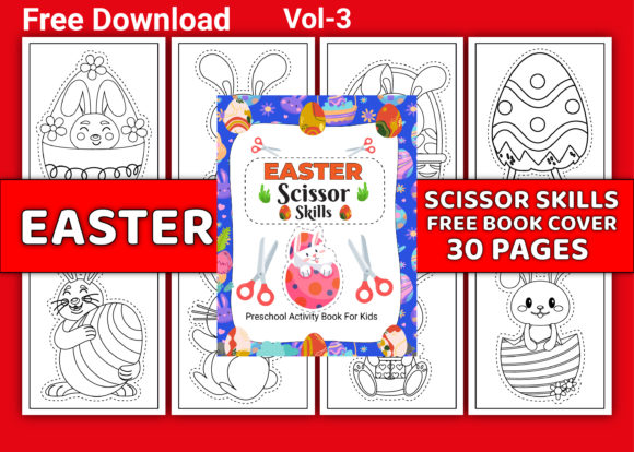 Unlocking Creativity and Fine Motor Skills: The Power of Easter Scissor Skill Pages with Cover
