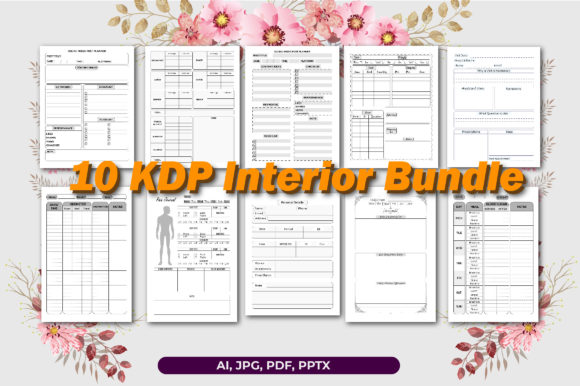 Your Low-Content Publishing Foundation: Exploring the 10 Unique KDP Interior Bundle